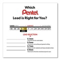 Office & Office Supplies | Pentel 50-B 0.7 mm B Super Hi-Polymer Lead Refills - Black (12/Pack) image number 3