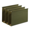 | Universal UNV14153 1/5-Cut Tab Box Bottom Hanging File Folders - Legal Size, Standard Green (25/Box) image number 1