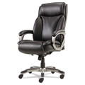  | Alera ALEVN4119 Veon Series Executive High-Back Bonded Leather Chair Supports Up to 275 lb - Black Seat/Back/Graphite Base image number 0