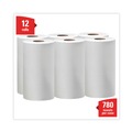  | WypAll 35421 X60 13.5 in. x 19.6 in. Cloths - Small, White (130/Roll, 6 Rolls/Carton) image number 2
