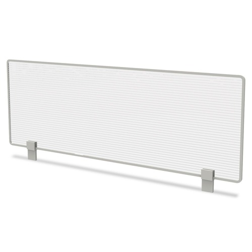  | Linea Italia LITTR721 Trento Line 47.13 in. x 1.75 in. x 15.5 in. Polycarbonate Dividing Panel - Translucent image number 0