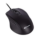  | Innovera IVR61014 USB 2.0 Right Hand Use Full-Size Wired Optical Mouse - Black image number 1