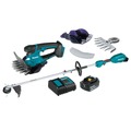 String Trimmers | Makita XUX02SM1X1XMU04Z-BNDL 18V LXT Cordless Couple Shaft Power Head with 13 in. String Trimmer Attachment and 6‑5/16 in. Cordless Grass Shear Bundle image number 0