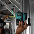 Laser Levels | Makita SK700GDNAJ 12V max CXT Lithium-Ion Self-Leveling 360 Degrees Cordless 3-Plane Green Laser Kit (2 Ah) image number 9