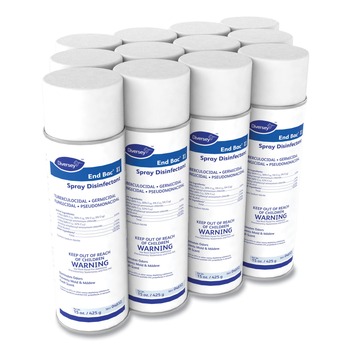 Diversey Care End Bac II 15 oz. Aerosol Spray Disinfectant - Fresh Scent (12/Carton)