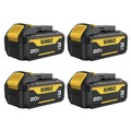 Batteries | Factory Reconditioned Dewalt DCB200-4R (4/Pack) 20V MAX 3 Ah Lithium-Ion Battery image number 0