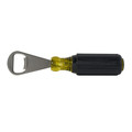 Specialty Hand Tools | Klein Tools 98002BT 4 oz. Stainless Steel Manual Bottle Opener - Yellow/Black image number 3