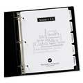 Office Jansan | Avery 11517 Print-On 11 in. x 8.5 in. 5-Tab 3-Hole Customizable Punched Dividers - White (125/Pack) image number 1