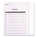 Office Jansan | Mead 09910 9.75 in. x 7.5 in. Sheets Wide/Legal Rule Composition Book - Black Cover image number 3