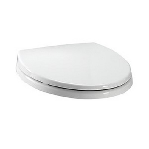 TOTO SS114#01 SoftClose Elongated Polypropylene Closed Front Toilet Seat & Cover (Cotton White) image number 0