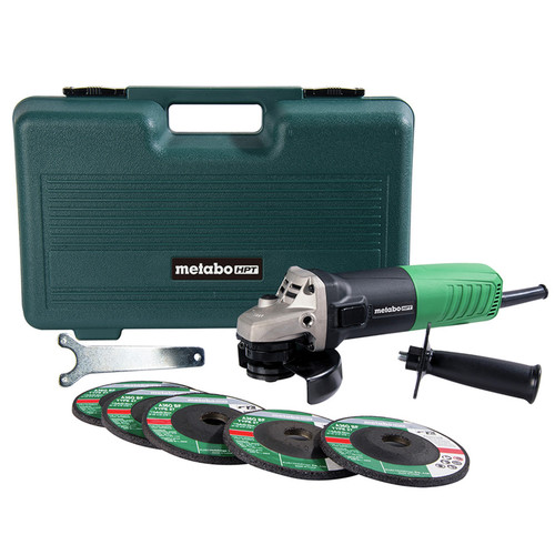 Angle Grinders | Metabo HPT G12SR4M 6.2 Amp 4-1/2 in. Angle Grinder image number 0