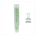 Food Trays, Containers, and Lids | Eco-Products EP-CC10-GS 10 oz GreenStripe PLA Plastic Cold Cups - Clear (1000/Carton) image number 6