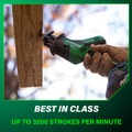 Metabo HPT Clearance | Metabo HPT CR18DAQ4M 18V Lithium-Ion One Handed Cordless Reciprocating Saw (Tool Only) image number 4