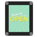 Bulk Savings Pricing 1 | Deflecto 899102 8.5 x 11 Insert Superior Image Window Display - Clear/Black image number 5