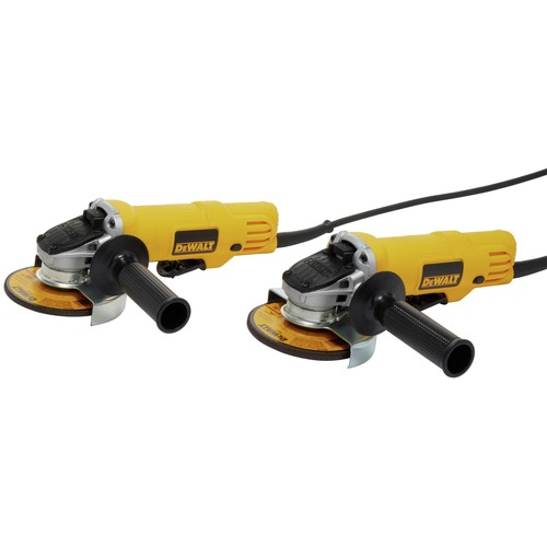 Angle Grinders | Dewalt DWE4012-2W 7.5 Amp Paddle Switch 4-1/2 in. Corded Small Angle Grinder (2 Pack) image number 0