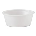 Cups and Lids | Dart P150N 1.5 oz. Polystyrene Portion Cups - Translucent (2500/Carton) image number 2