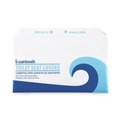 Cleaning & Janitorial Supplies | Boardwalk BWKK5000B 14.17 in. x 16.73 in. Premium Half-Fold Toilet Seat Covers - White (250/Sleeve, 20 Sleeves/Carton) image number 1