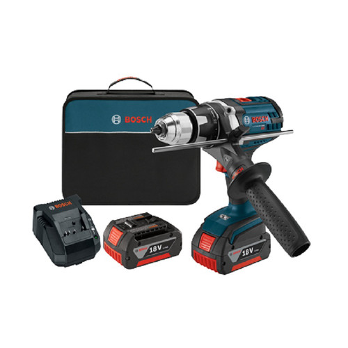Drill Drivers | Bosch DDH181X-01 18V Lithium-Ion Brute Tough 1/2 in. Cordless Drill Driver Kit with Active Response Technology (2 Ah) image number 0