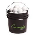 Toys | Champion Sports LBWN36 (36 Balls/Bucket) Official Size Bucket of Lacrosse Balls - White image number 4