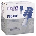 Jobsite Accessories | Howard Leight by Honeywell FUS30-HP 100-Pair Fusion 27 dB Corded Multiple-Use Earplugs - Blue/White, Regular image number 1