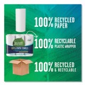 Office Jansan | Seventh Generation 13731 11 in. x 5.4 in. 2-Ply 100 Percent Recycled Paper Kitchen Towel Rolls (6/Pack) image number 2