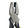 Pliers | Klein Tools J213-9NECR Journeyman 9 in. Pliers Connector Crimp Side Cut image number 2