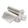 Trash Bags | GEN VNR303710N High Density Can Liners, 30 gal, 10 mic, 30-in x 36-in, Natural, Interleaved Roll, 50 Bags/Roll, 10 Rolls/Carton image number 4