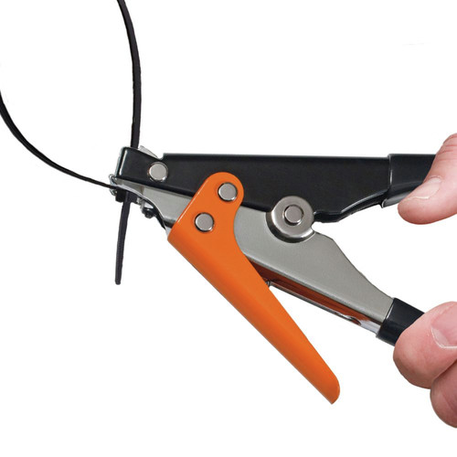 Cable Gun Strap Tightening Tool Nylon Cable Tie Tensioning Tool Crimping Cutter 