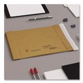 Envelopes & Mailers | Sealed Air 66996 Jiffy #0 Paper Padding Self-Adhesive Closure 6 in. x 10 in. Padded Mailer - Natural Kraft (250/Carton) image number 2