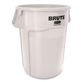 Trash & Waste Bins | Rubbermaid Commercial 1779740 BRUTE 44 Gallon Vented Round Resin Container - White (4/Carton) image number 0