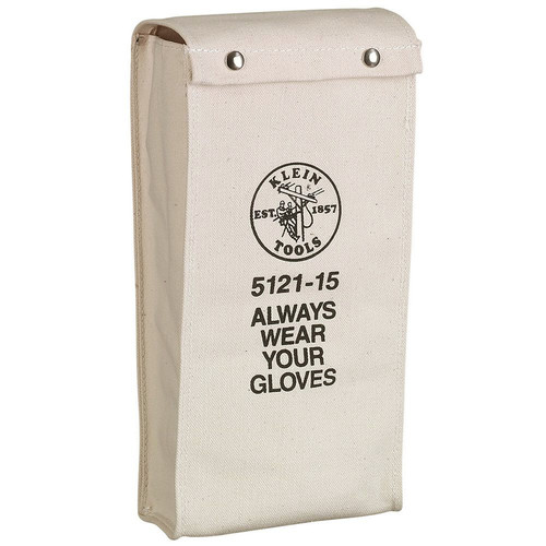 Cases and Bags | Klein Tools 5121-15 15 in. No. 4 Canvas Glove Bag image number 0