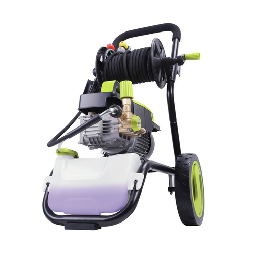 Pressure Washers | Sun Joe SPX9006-PRO Commercial 1300 PSI 2.15 HP Motor, Portable Pressure Washer with Roll Cage & Hose Reel image number 0