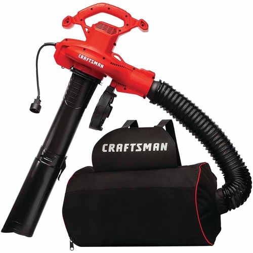 Handheld Blowers | Factory Reconditioned Craftsman CMEBL7000R 12 Amp Corded Blower/Vacuum/Mulcher Kit image number 0