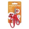 Arts & Crafts Supplies | Fiskars 1067052 5 in. Long 1.75 in. Cut Length Pointed Tip Straight Handle Kids Scissors - Assorted image number 4