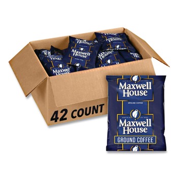 Maxwell House GEN866150 1.5 oz. Pack Regular Ground Coffee (42/Carton)