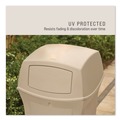 Trash & Waste Bins | Rubbermaid Commercial FG843088BEIG Ranger 35-Gallon Fire-Safe Structural Foam Container - Beige image number 5