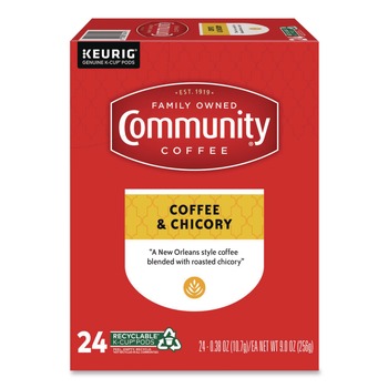 Community Coffee Coffee K-Cup - Chicory (24/Box)