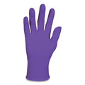 Disposable Gloves | Ansell 55083 6 mil Thick 9.5 in. Long Powder-Free PURPLE NITRILE Exam Gloves - Large, Purple (100/Box) image number 0