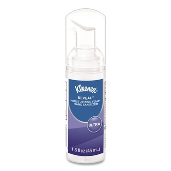 Kleenex 1.5 oz. Pump Bottle Ultra Moisturizing Foam Hand Sanitizer - Unscented