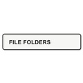 Office Jansan | DYMO 30327 LabelWriter 1-UP 0.56 in. x 3.43 in. File Folder Labels - White (2/Box) image number 1