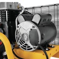 Air Compressors | Dewalt DXCM251.COM 2 HP 25 Gallon 200 Max PSI 7.7 SCFM @ 40 PSI 6.2 SCFM @ 90 PSI Oil-Lubed Belt Drive Electric Portable Vertical Air Compressor image number 8