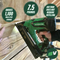 Finish Nailers | Metabo HPT NT1865DMASM 18V 15 Gauge Cordless Brushless Lithium-Ion Finish Nailer Kit image number 3