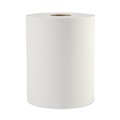 Paper Towels and Napkins | Boardwalk 8123 2 in. Core 1-Ply 8 in. x 600 ft. Hardwound Paper Towels - White (12/Carton) image number 0