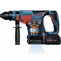 Rotary Hammers | Bosch GBH18V-34CQB24 PROFACTOR 18V Bulldog Brushless Lithium-Ion 1-1/4 in. Cordless Connected-Ready SDS-Plus Rotary Hammer Kit with 2 Batteries (8 Ah) image number 4