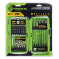 Bits and Bit Sets | Greenlee 52055476 68-Piece Electrician's Drill Driver Bit Kit image number 3