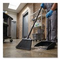 Brooms | Boardwalk 6410-6-BWK 57 in. Length Large Angle Broom - Black image number 5