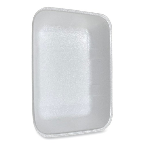 Food Service | GEN 20KWH 12 in. x 8.7 in. x 2.45 in. No. 20K Foam Meat Trays - White (125/Carton) image number 0