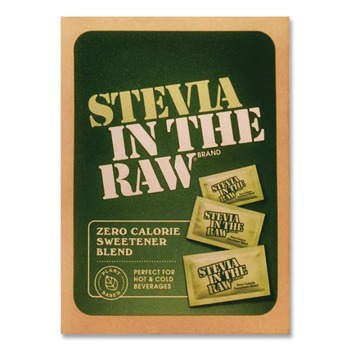 Stevia in the Raw 4480076014 0.04 oz Sweetener Packet (200/Box)