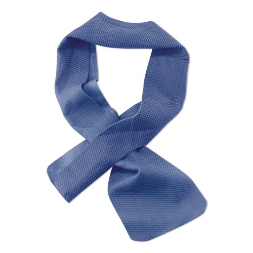 Cooling Gear | Ergodyne 12418 Chill-Its 6603 29.5 in. x 4 in. One Size Fits Most Evaporative PVA Cooling Band - Blue image number 0