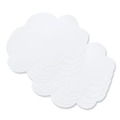 Project & Display Boards | Pacon PAC9014 7 in. x 10 in. Self Stick Dry Erase Clouds - White Surface image number 1